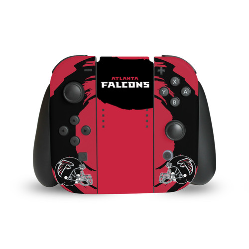 NFL Atlanta Falcons Sweep Stroke Vinyl Sticker Skin Decal Cover for Nintendo Switch Joy Controller