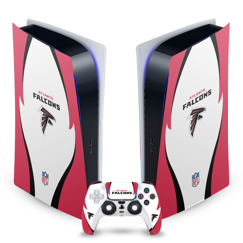 NFL Atlanta Falcons Side Details Vinyl Sticker Skin Decal Cover for Sony PS5 Digital Edition Bundle