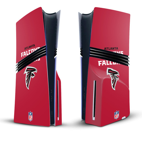 NFL Atlanta Falcons Plain Vinyl Sticker Skin Decal Cover for Sony PS5 Pro Disc Edition Console