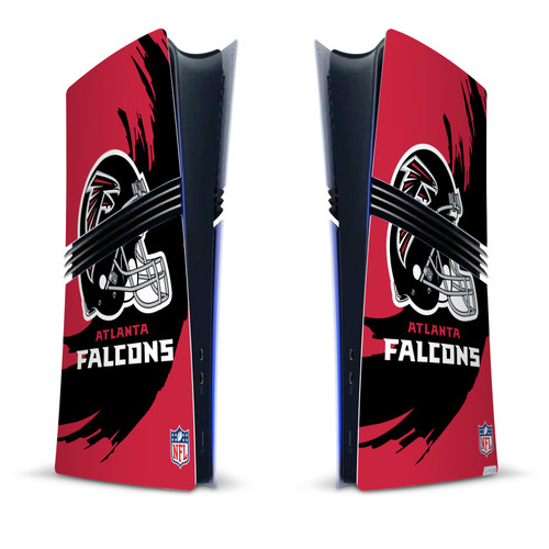 NFL Atlanta Falcons Sweep Stroke Vinyl Sticker Skin Decal Cover for Sony PS5 Pro Digital Edition Console