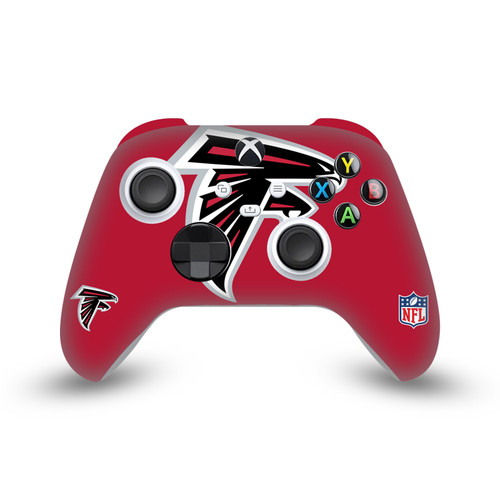 NFL Atlanta Falcons Oversize Vinyl Sticker Skin Decal Cover for Microsoft Xbox Series X / Series S Controller