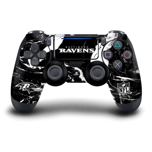 NFL Baltimore Ravens Marble Vinyl Sticker Skin Decal Cover for Sony DualShock 4 Controller