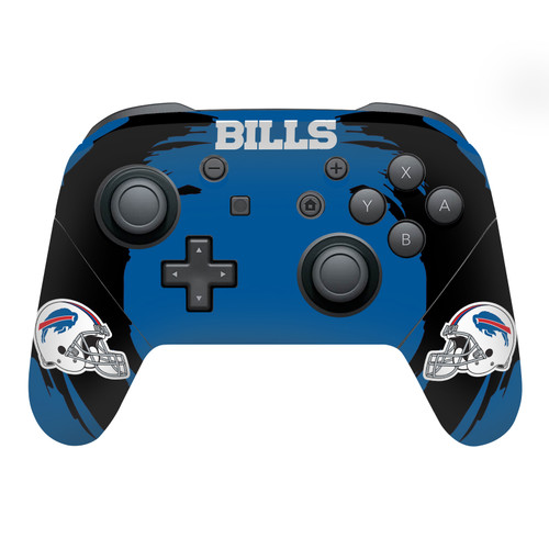 NFL Buffalo Bills Sweep Stroke Vinyl Sticker Skin Decal Cover for Nintendo Switch Pro Controller
