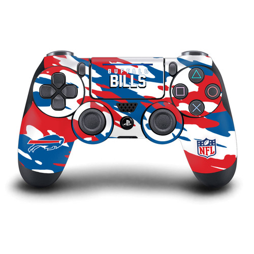 NFL Buffalo Bills Camou Vinyl Sticker Skin Decal Cover for Sony DualShock 4 Controller