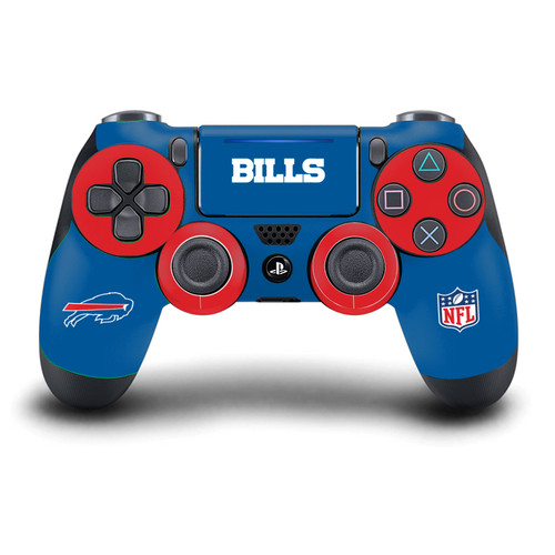 NFL Buffalo Bills Plain Vinyl Sticker Skin Decal Cover for Sony DualShock 4 Controller