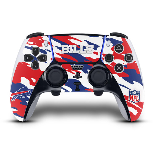 NFL Buffalo Bills Camou Vinyl Sticker Skin Decal Cover for Sony PS5 DualSense Edge Controller