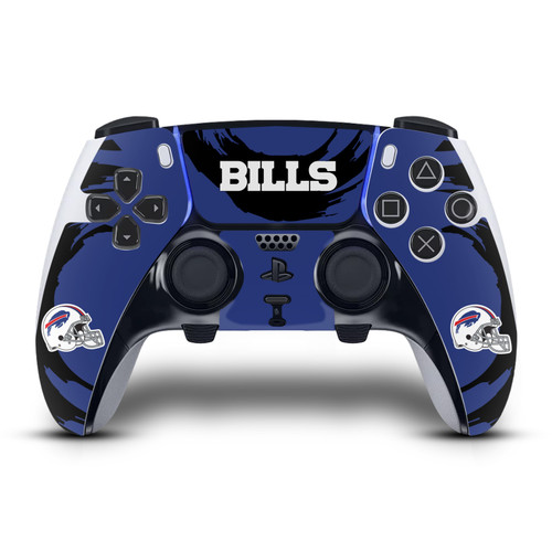 NFL Buffalo Bills Sweep Stroke Vinyl Sticker Skin Decal Cover for Sony PS5 DualSense Edge Controller