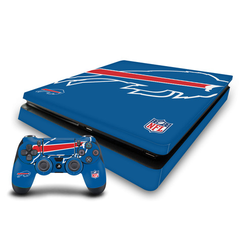 NFL Buffalo Bills Oversize Vinyl Sticker Skin Decal Cover for Sony PS4 Slim Console & Controller