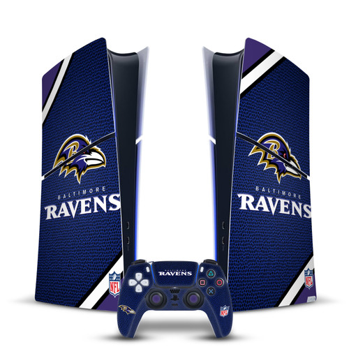 NFL Baltimore Ravens Logo Art Vinyl Sticker Skin Decal Cover for Sony PS5 Slim Digital Edition Bundle