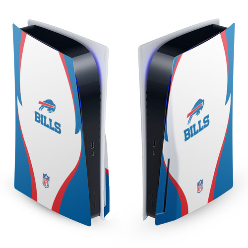 NFL Buffalo Bills Side Details Vinyl Sticker Skin Decal Cover for Sony PS5 Disc Edition Console