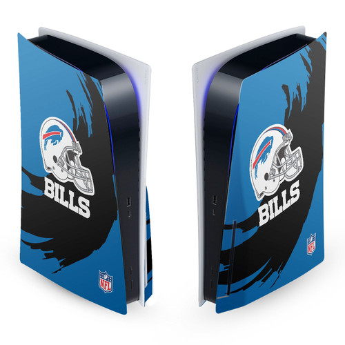 NFL Buffalo Bills Sweep Stroke Vinyl Sticker Skin Decal Cover for Sony PS5 Disc Edition Console