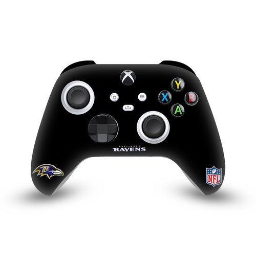 NFL Baltimore Ravens Plain Vinyl Sticker Skin Decal Cover for Microsoft Xbox Series X / Series S Controller