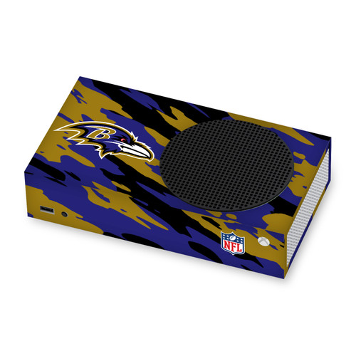 NFL Baltimore Ravens Camou Vinyl Sticker Skin Decal Cover for Microsoft Xbox Series S Console