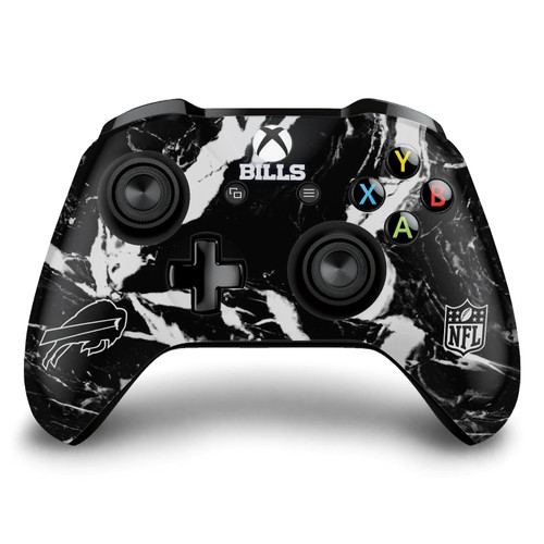 NFL Buffalo Bills Marble Vinyl Sticker Skin Decal Cover for Microsoft Xbox One S / X Controller