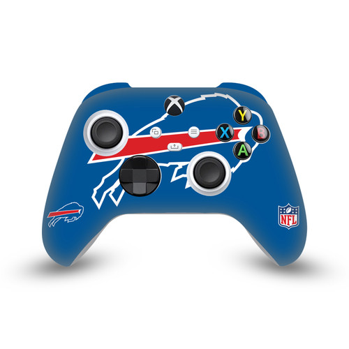 NFL Buffalo Bills Oversize Vinyl Sticker Skin Decal Cover for Microsoft Xbox Series X / Series S Controller