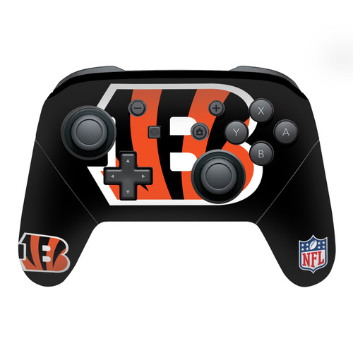 NFL Cincinnati Bengals Oversize Vinyl Sticker Skin Decal Cover for Nintendo Switch Pro Controller