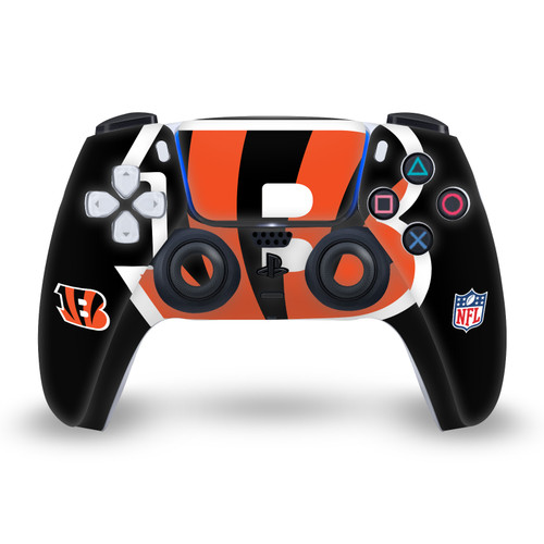 NFL Cincinnati Bengals Oversize Vinyl Sticker Skin Decal Cover for Sony PS5 Sony DualSense Controller