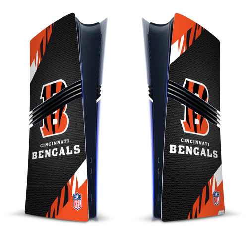 NFL Cincinnati Bengals Logo Art Vinyl Sticker Skin Decal Cover for Sony PS5 Pro Digital Edition Console