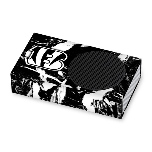 NFL Cincinnati Bengals Marble Vinyl Sticker Skin Decal Cover for Microsoft Xbox Series S Console