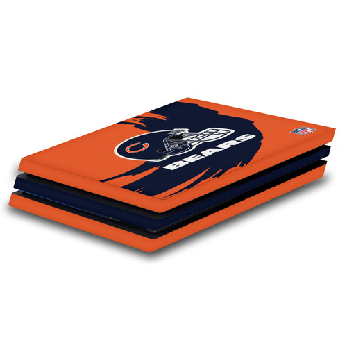 NFL Chicago Bears Sweep Stroke Vinyl Sticker Skin Decal Cover for Sony PS4 Pro Console