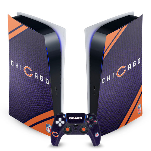 NFL Chicago Bears Logo Art Vinyl Sticker Skin Decal Cover for Sony PS5 Digital Edition Bundle