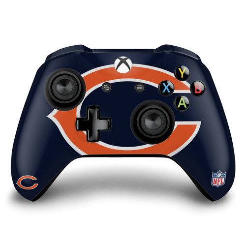 NFL Chicago Bears Oversize Vinyl Sticker Skin Decal Cover for Microsoft Xbox One S / X Controller