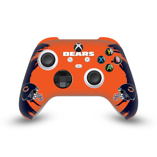 NFL Chicago Bears Sweep Stroke Vinyl Sticker Skin Decal Cover for Microsoft Xbox Series X / Series S Controller