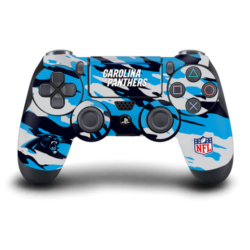 NFL Carolina Panthers Camou Vinyl Sticker Skin Decal Cover for Sony DualShock 4 Controller
