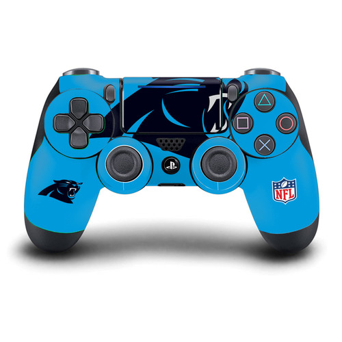 NFL Carolina Panthers Oversize Vinyl Sticker Skin Decal Cover for Sony DualShock 4 Controller