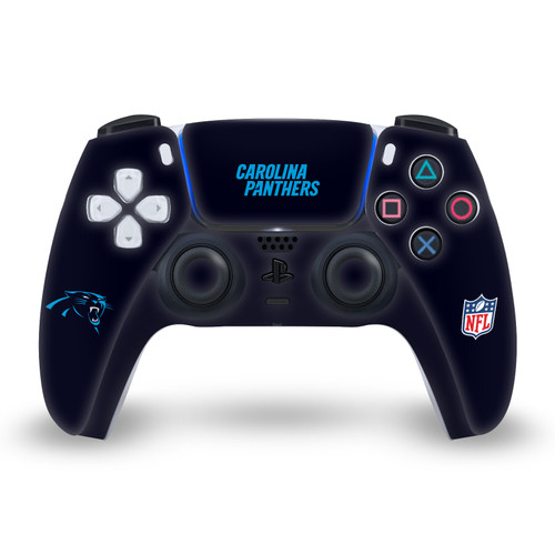NFL Carolina Panthers Plain Vinyl Sticker Skin Decal Cover for Sony PS5 Sony DualSense Controller