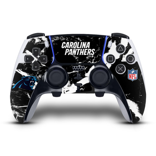 NFL Carolina Panthers Marble Vinyl Sticker Skin Decal Cover for Sony PS5 DualSense Edge Controller
