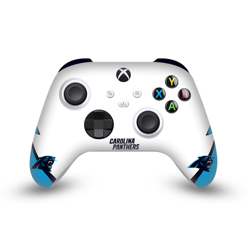 NFL Carolina Panthers Side Details Vinyl Sticker Skin Decal Cover for Microsoft Xbox Series X / Series S Controller
