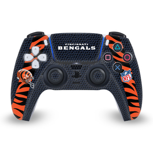 NFL Team 1 Cincinnati Bengals Vinyl Sticker Skin Decal Cover for Sony PS5 Sony DualSense Controller