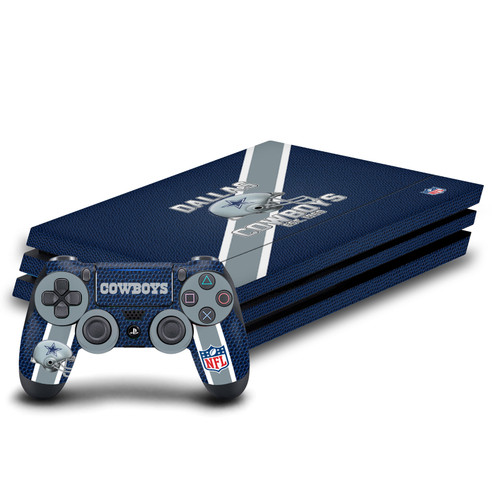 NFL Team 1 Dallas Cowboys Vinyl Sticker Skin Decal Cover for Sony PS4 Pro Bundle