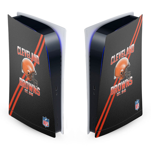 NFL Team 1 Cleveland Browns Vinyl Sticker Skin Decal Cover for Sony PS5 Digital Edition Console