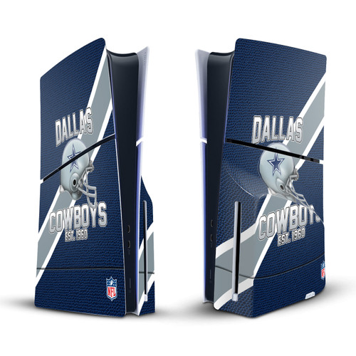 NFL Team 1 Dallas Cowboys Vinyl Sticker Skin Decal Cover for Sony PS5 Slim Disc Edition Bundle
