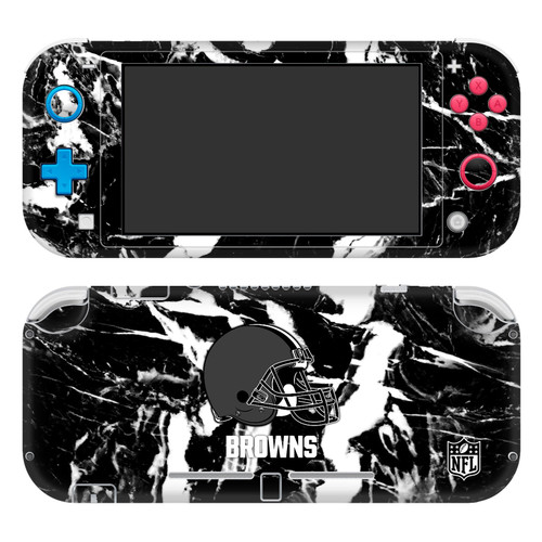 NFL Cleveland Browns Marble Vinyl Sticker Skin Decal Cover for Nintendo Switch Lite