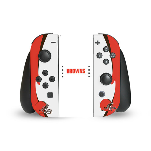 NFL Cleveland Browns Side Details Vinyl Sticker Skin Decal Cover for Nintendo Switch Joy Controller