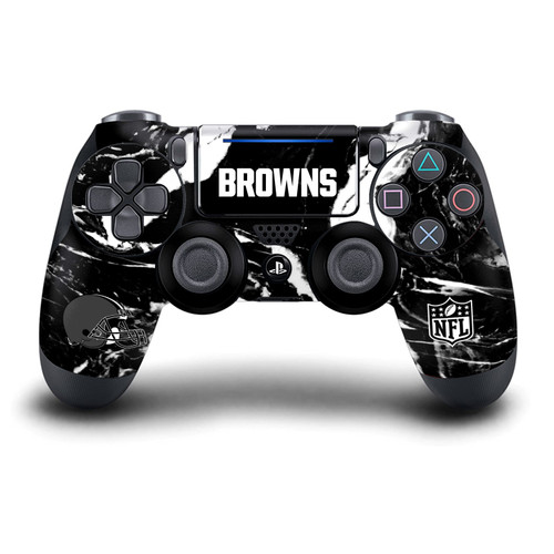 NFL Cleveland Browns Marble Vinyl Sticker Skin Decal Cover for Sony DualShock 4 Controller