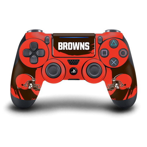 NFL Cleveland Browns Sweep Stroke Vinyl Sticker Skin Decal Cover for Sony DualShock 4 Controller