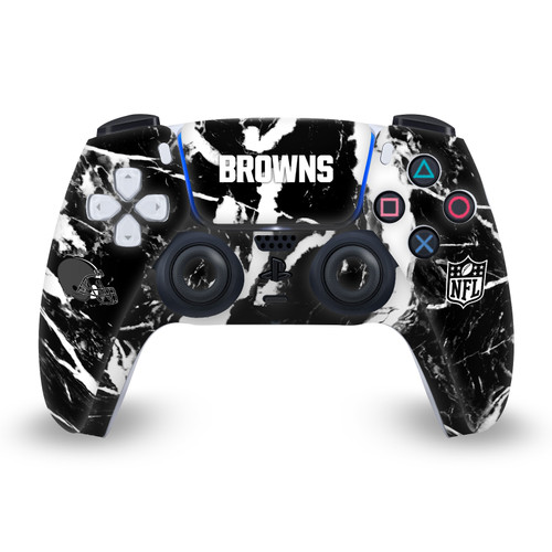 NFL Cleveland Browns Marble Vinyl Sticker Skin Decal Cover for Sony PS5 Sony DualSense Controller