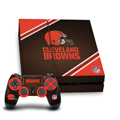 NFL Cleveland Browns Logo Art Vinyl Sticker Skin Decal Cover for Sony PS4 Console & Controller