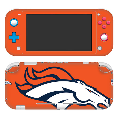 NFL Denver Broncos Oversize Vinyl Sticker Skin Decal Cover for Nintendo Switch Lite