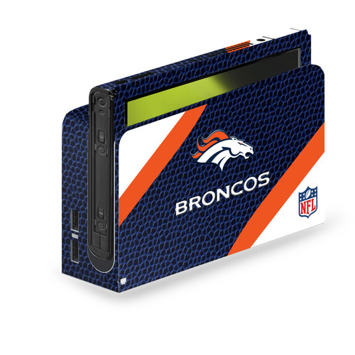 NFL Denver Broncos Logo Art Vinyl Sticker Skin Decal Cover for Nintendo Switch OLED Bundle