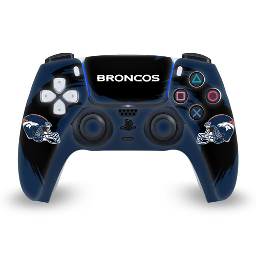 NFL Denver Broncos Sweep Stroke Vinyl Sticker Skin Decal Cover for Sony PS5 Sony DualSense Controller