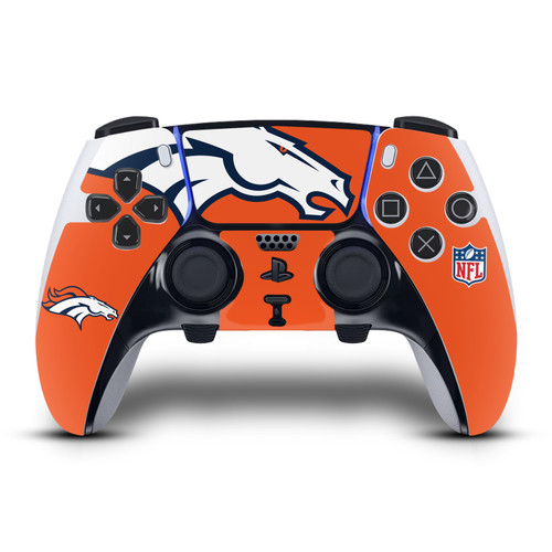 NFL Denver Broncos Oversize Vinyl Sticker Skin Decal Cover for Sony PS5 DualSense Edge Controller