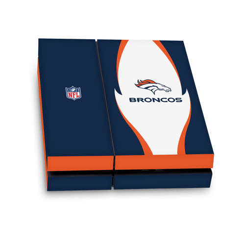 NFL Denver Broncos Side Details Vinyl Sticker Skin Decal Cover for Sony PS4 Console