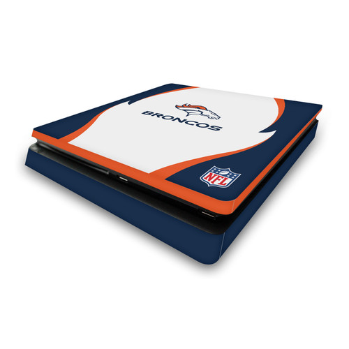 NFL Denver Broncos Side Details Vinyl Sticker Skin Decal Cover for Sony PS4 Slim Console