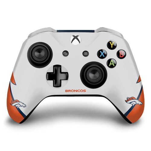 NFL Denver Broncos Side Details Vinyl Sticker Skin Decal Cover for Microsoft Xbox One S / X Controller