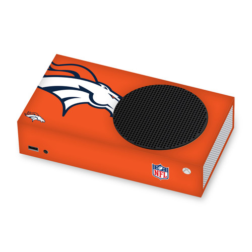 NFL Denver Broncos Oversize Vinyl Sticker Skin Decal Cover for Microsoft Xbox Series S Console